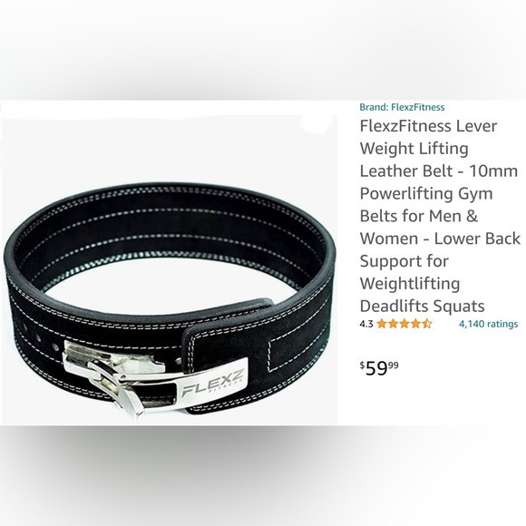 Flexz Fitness Accessories Flexzfitness Lever Weight Lifting Leather